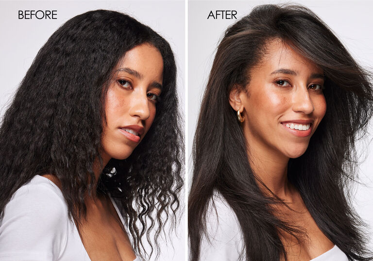 Cheveux &eacute;pais